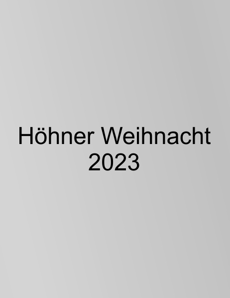 HÖHNER – Höhner Weihnacht 2023