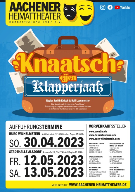 Aachener Heimattheater – Knaatsch ejjen Klapperjaaß!