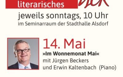 Literarisches Frühstück: “Im Wonnemonat Mai” mit Jürgen B. Hausmann