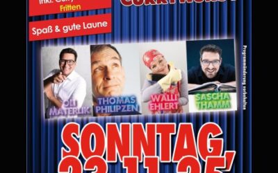 Comedy & Currywurst 2025 – Lachen, Schlemmen, Staunen!