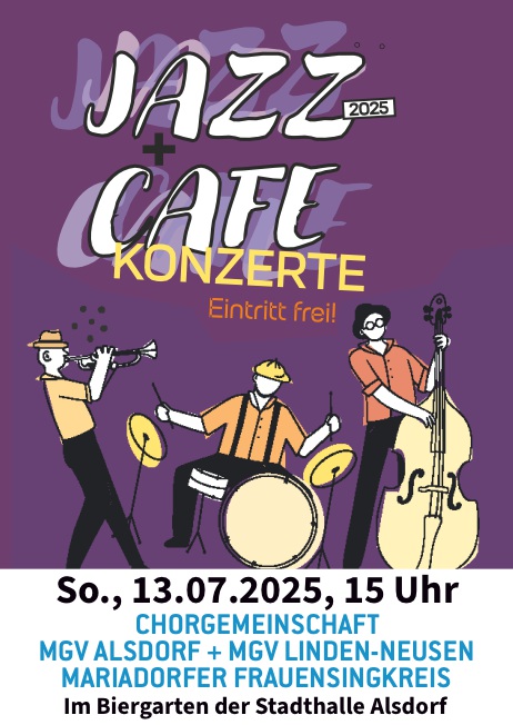 Cafékonzert: Chorgemeinschaft MGV Alsdorf + MGV Linden-Neusen Mariadorfer Frauensingkreis