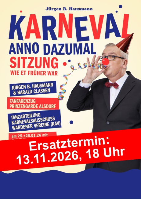 Jürgen B. Hausmann präsentiert: Karneval anno dazumal – wie et früher war